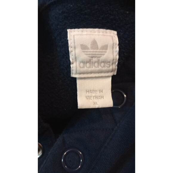 Adidas Notre Dame Fighting Irish Hoodie Mens Extra Large Henley Sweatshirt Leaf - Picture 9 of 16